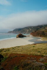 Big Sur California View From The Coast Wallpaper