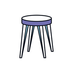 Bar Stool vector icon