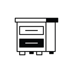 Dresser vector icon