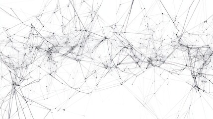 Abstract network connection, plexus background.