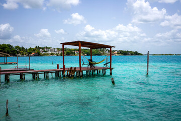 blue water