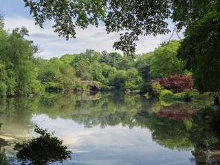 Central Park New York City Lake