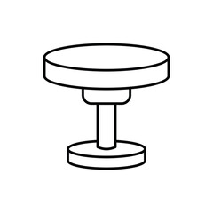 Coffee Table vector icon
