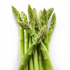 Fototapeta premium Vibrant green asparagus spears, creating a healthy and delicious culinary image