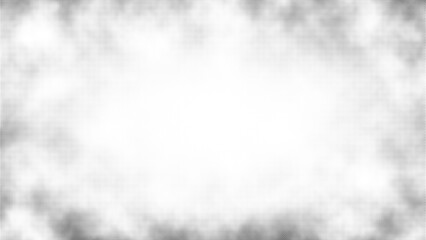 Dotted halftone overlay vignette