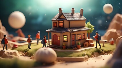 abstract background for back to school concept