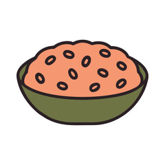 Sushi Asian Food Rice Bowl Icon