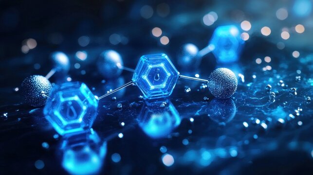 Blue icons representing electrolytes like calcium, magnesium, sodium, and potassium.