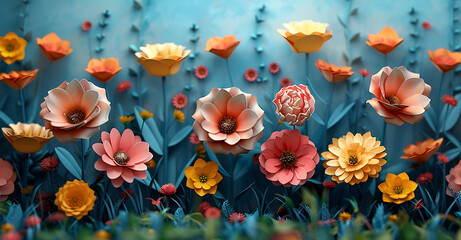 High-Resolution Abstract Floral Desktop Wallpaper