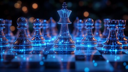 Cyber chess advanced tactics high resolution hd picture