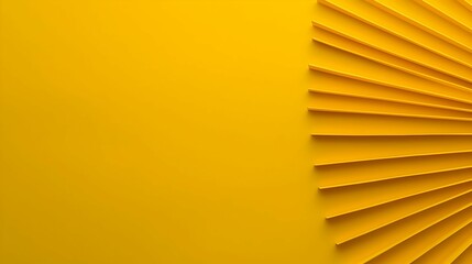 Abstract Yellow Geometric Design Background
