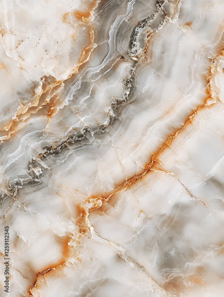 Poster natural marble texture with swirling patterns in earthy tones ideal for backgrounds or home decor : 