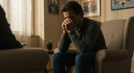 Focuses on the emotional pain of mental health struggles, including anxiety and disappointment.
