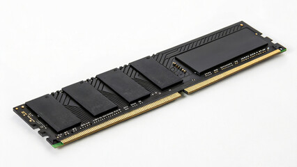 ddr 5 ram isolated on white