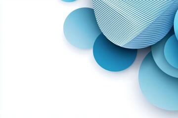 Blue circle is surrounded by other blue circles