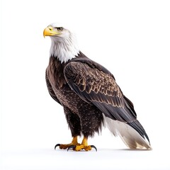 Fototapeta premium Majestic Bald Eagle: A Symbol of Freedom and Power in Nature Photography