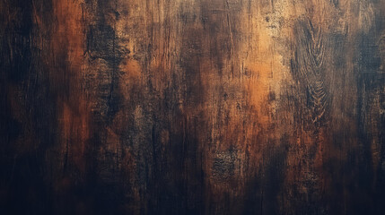 Naklejka premium Dark Rustic Wooden Texture with Aged and Weathered Surface.