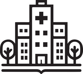 minimalist hospital logo