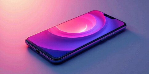 Smartphone with Notch Display , phone, smartphone, screen