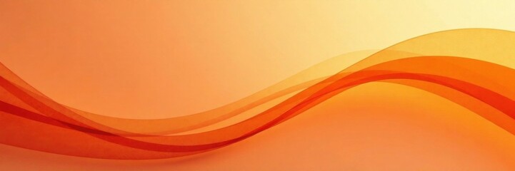 Soft wave background with bright orange abstract swoosh elegant design , design, waves