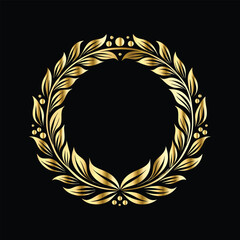 Vector set of gold vintage frames. Elegant element for design in Eastern style, place for text. Floral golden border. Lace illustration for invitations and greeting cards.
