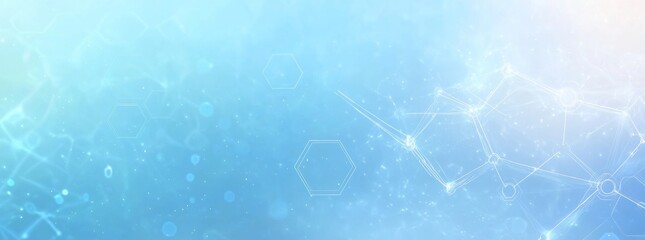Abstract light blue network background