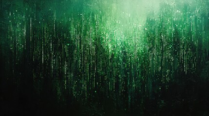 A Serene Abstract Forest Scene with Lush Greenery and a Dreamlike Atmosphere, Capturing the Essence of Nature's Tranquility and Beauty in a Mystical Display