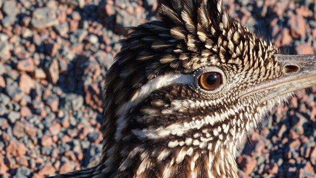 Greater Roadrunner Close-Up: A Desert Bird Portrait