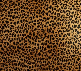 Warm golden leopard print texture with intricate black details repeating seamlessly, , leopard, warm colors
