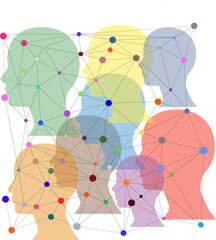 network people connections links