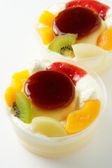 プリンアラモード