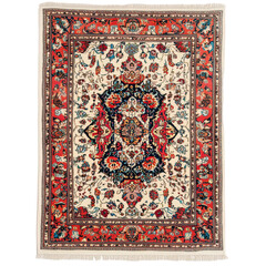 Stunning Persian Carpet with Intricate Floral Design