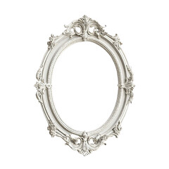 Elegant Antique Oval Frame for Wall Decor