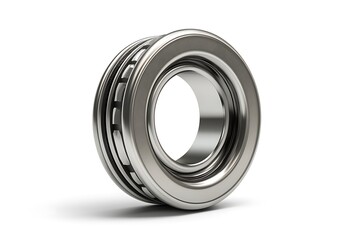 Ball bearing isolated on white background