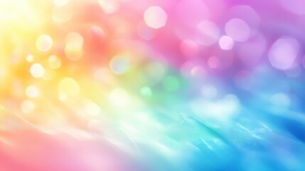 Obraz premium Vibrant Abstract Background with Colorful Bokeh Effects for Design