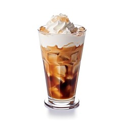 Creamy Iced Coffee: Refreshing Cold Brew Coffee Recipe with Whipped Cream and Ice