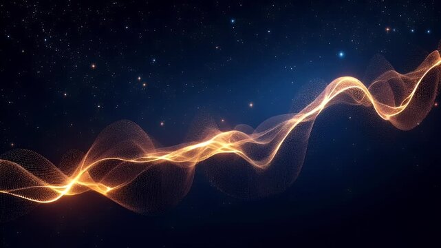Illuminated Flowing Lines Creating A Dynamic Growth Graph In A Starry Night Background Pattern Visualization Design Concept Illustrations Colorful Futuristic Inspiration And Progress Graph