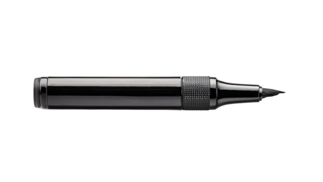 Black Pilot Precise V5 rolling ball pen for precision writing needs. Ideal for office supplies, stationery shops, and educational content.