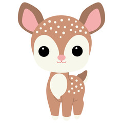 Cute animal deer illustration 