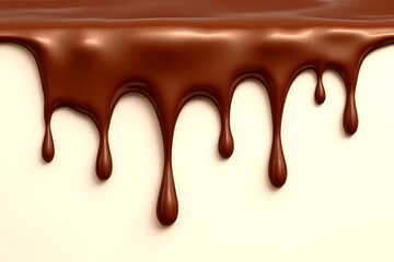 Realistic Chocolate Melt Effect with Soft Shadows