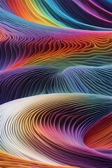 Naklejka premium abstract colorful background with lines