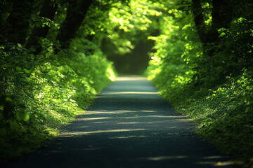 Obraz premium Zebras grazing in a field with the sun shining through the trees
