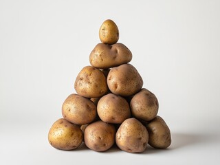 Fototapeta premium Potato Pyramid