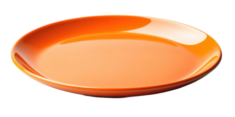 Orange color plate 