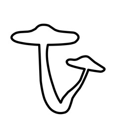 Mushroom Outline 