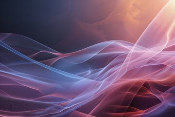 Obraz premium Dynamic Gradient Veil Effect with Rich Textures Shadows and Noise Disturbance