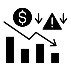Bankruptcy Risk Icon