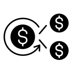 Obraz premium Share Buyback Icon