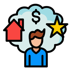 Inflation Expectations Icon