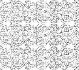 sketch vector silhouette illustration design background pattern abstract modern ethnic vintage